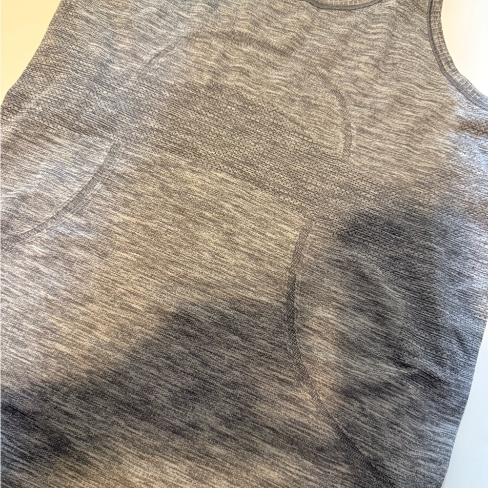 lululemon athletica Gray Heather Tank Top